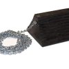 Rubber Wheel Chock with 15' Chain